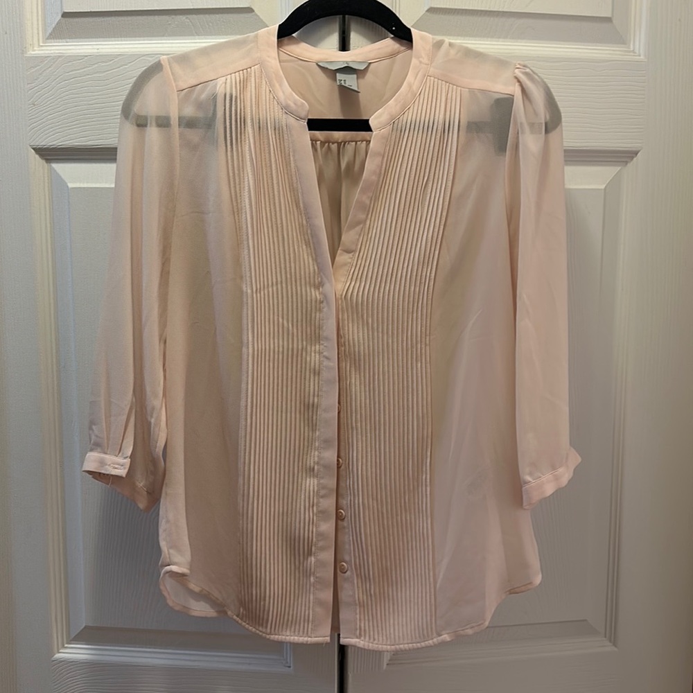 Pink blouse